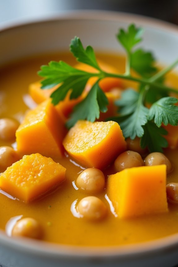 curried butternut squash stew