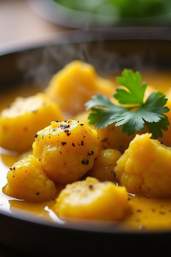 curried cauliflower potato stew