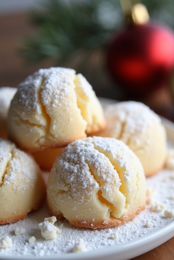dairy free almond snowball cookies