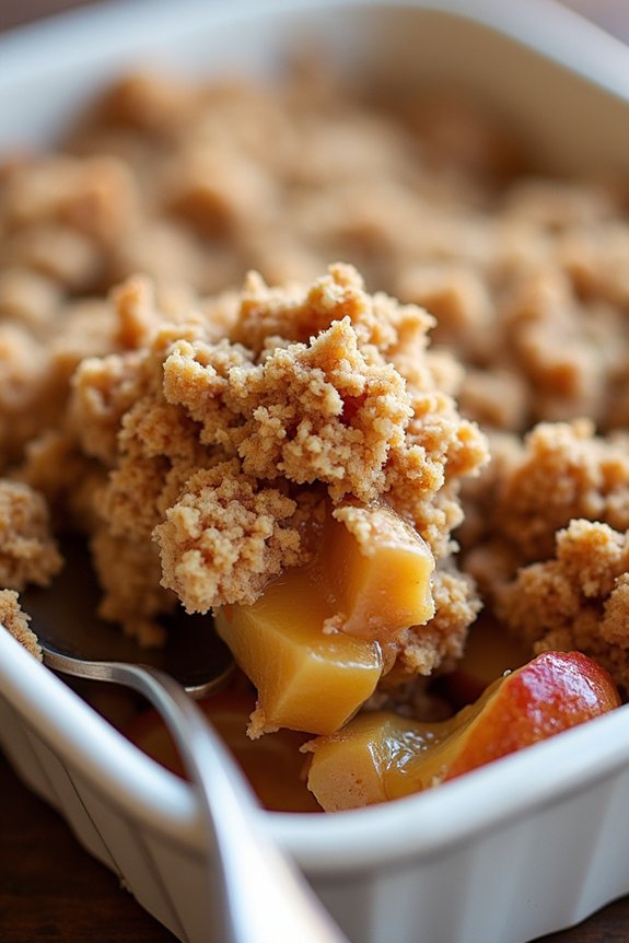 dairy free apple crisp recipe