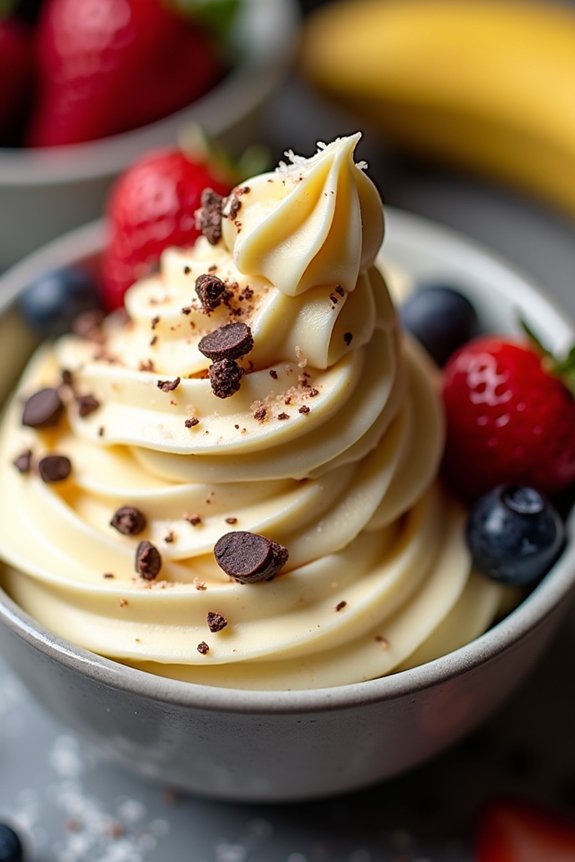 dairy free banana dessert delight
