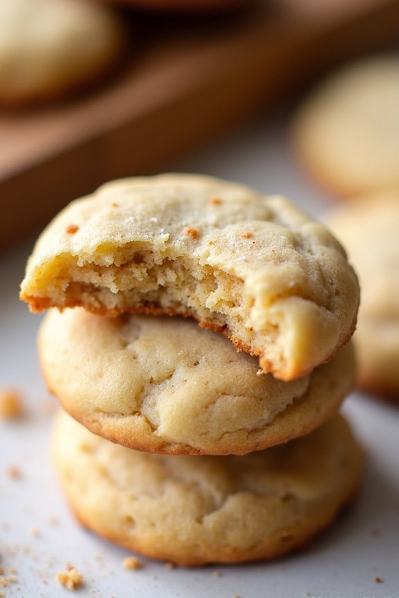 dairy free holiday eggnog cookies