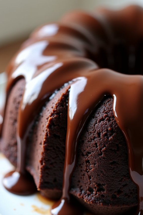 decadent chocolate fudge cake