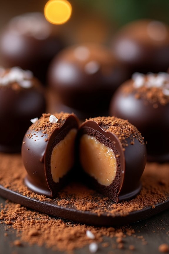decadent chocolate ganache delights