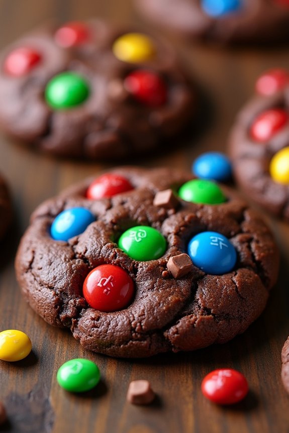 decadent holiday chocolate cookies