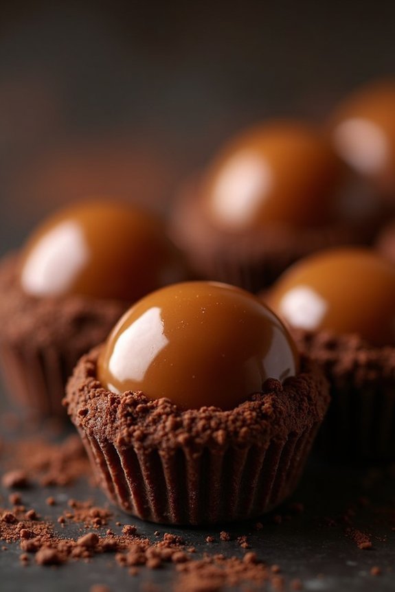 decadent holiday chocolate truffles