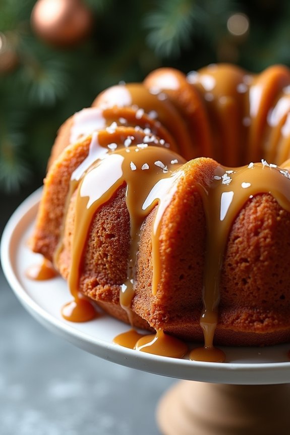 decadent salted caramel dessert