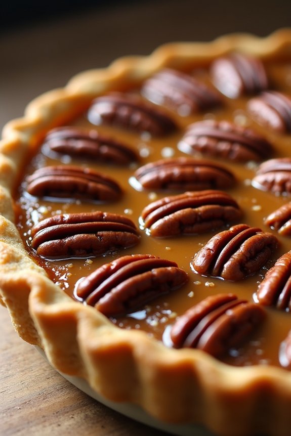 decadent salted caramel pie