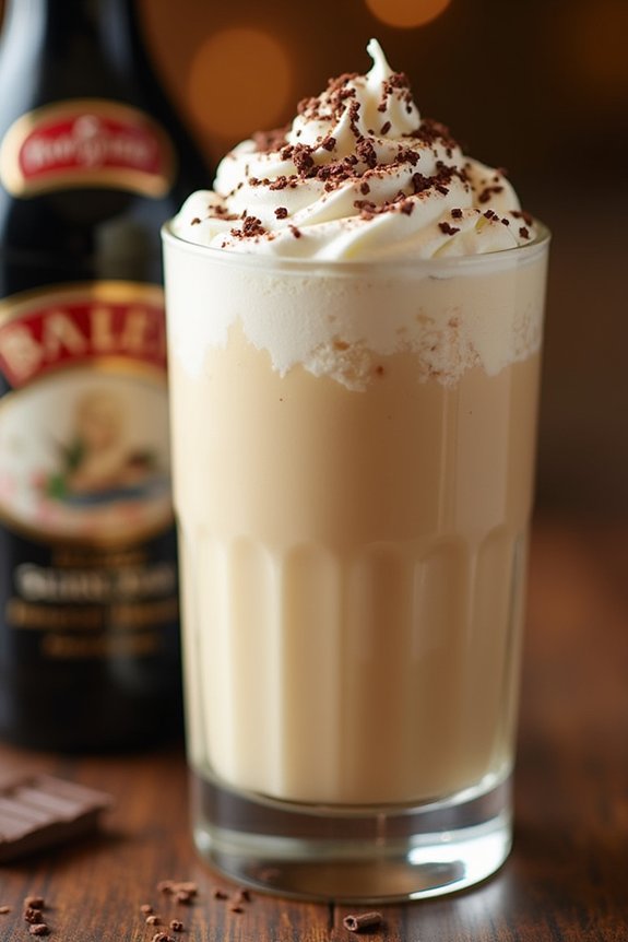 decadent vanilla bean frappe