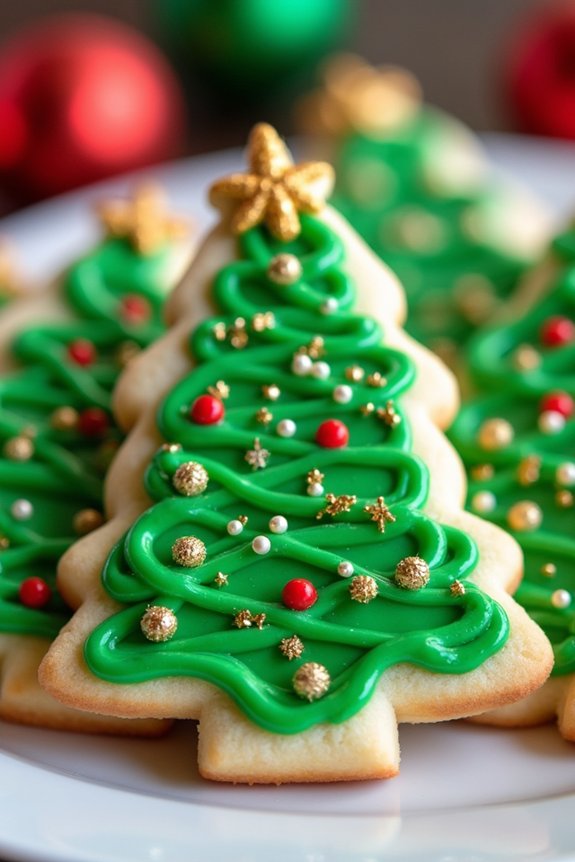 decorated royal icing cookies