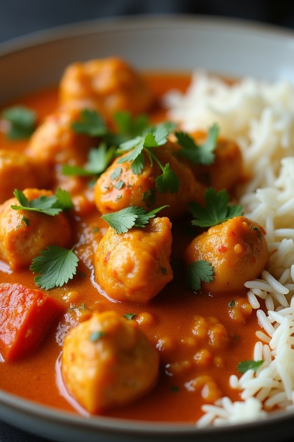 delectable indian butter chicken