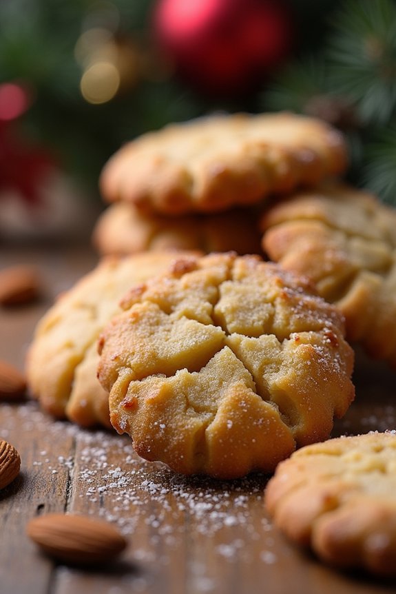 delicate buttery holiday cookies