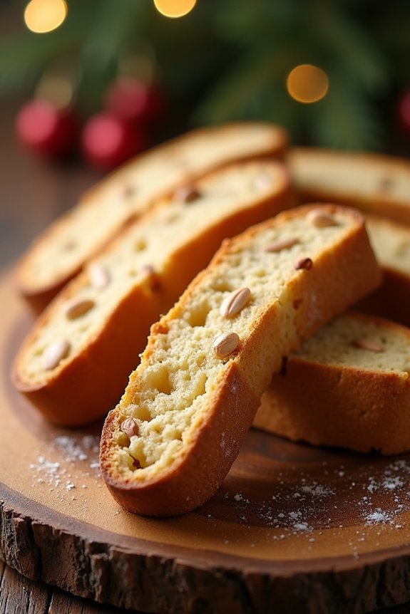 delicious crunchy almond biscotti