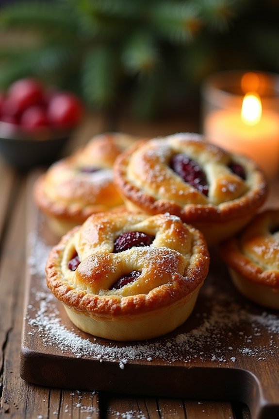delicious holiday mince pies