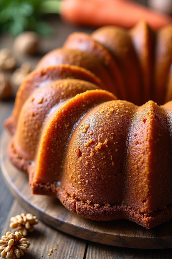 delicious moist carrot cake