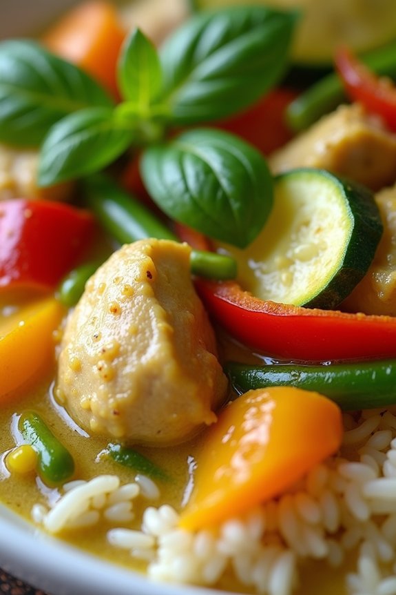 delicious slow cooked thai stew