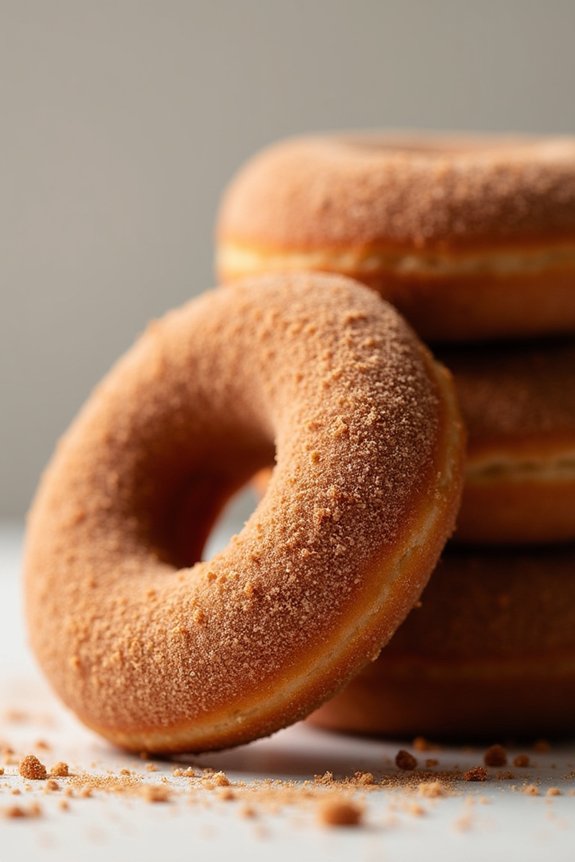 delicious spiced apple cider donuts