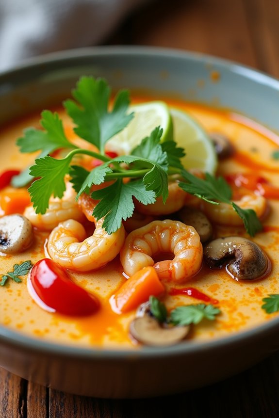 delicious thai coconut curry