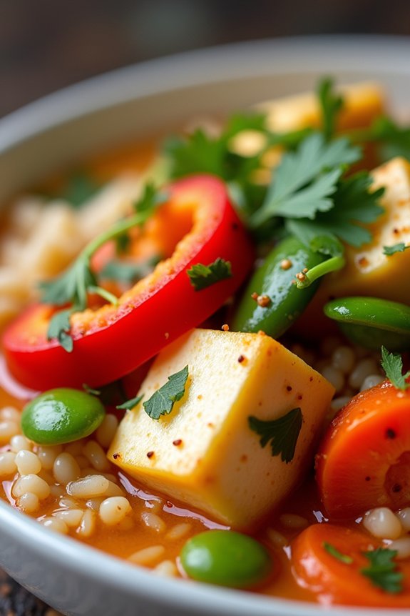 delicious thai coconut stew