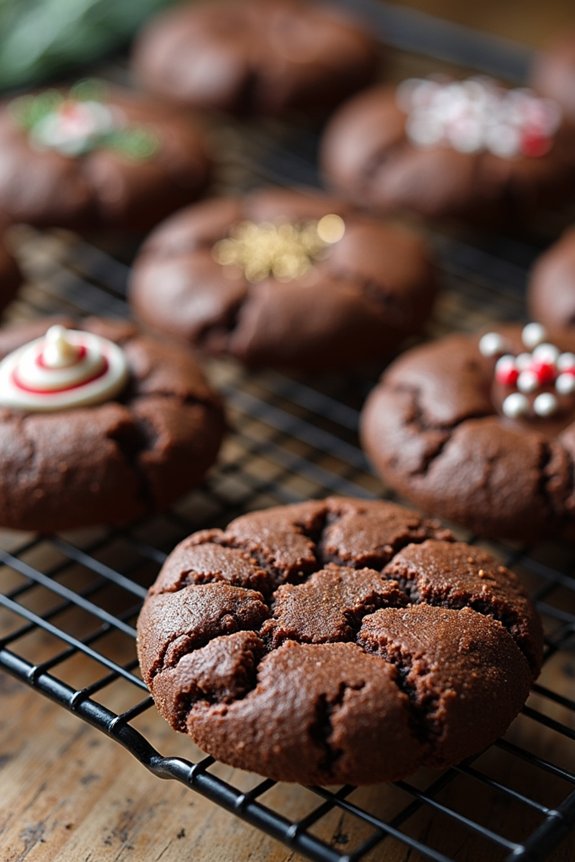 delightful chocolate sugar cookies