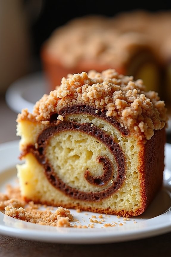 delightful cinnamon swirl cake