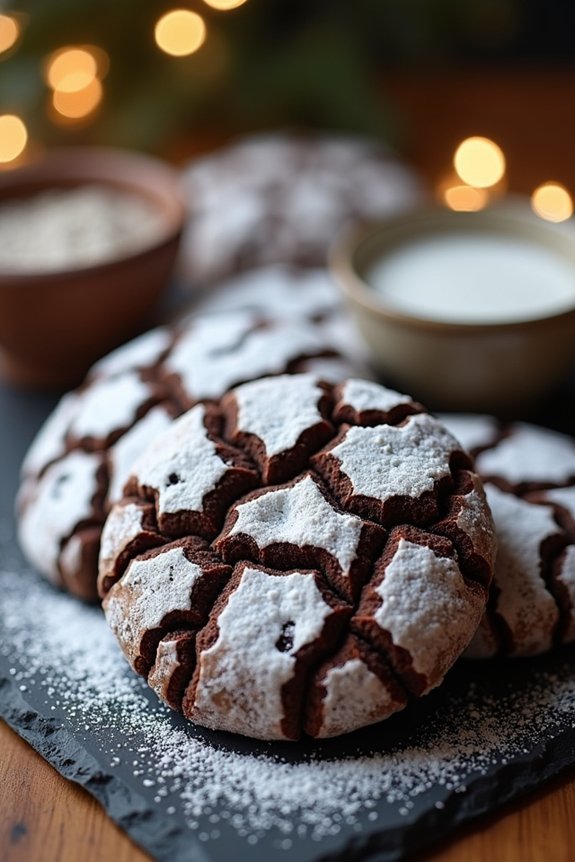 delightful holiday chocolate cookies