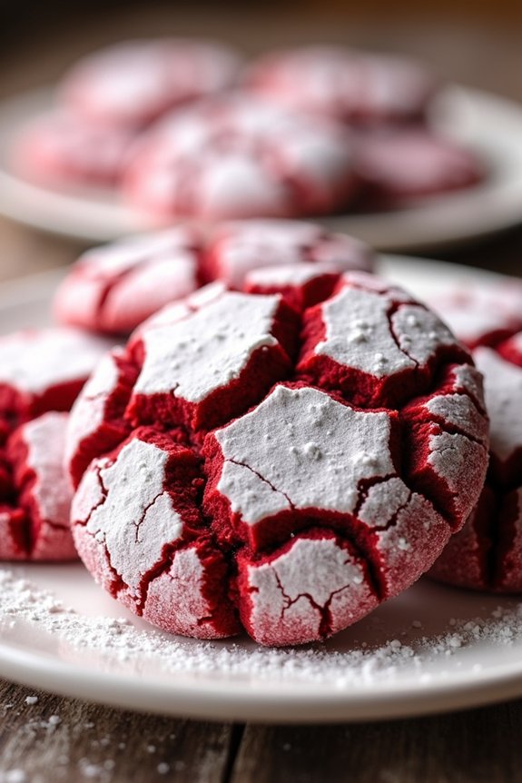 delightful holiday crinkle cookies
