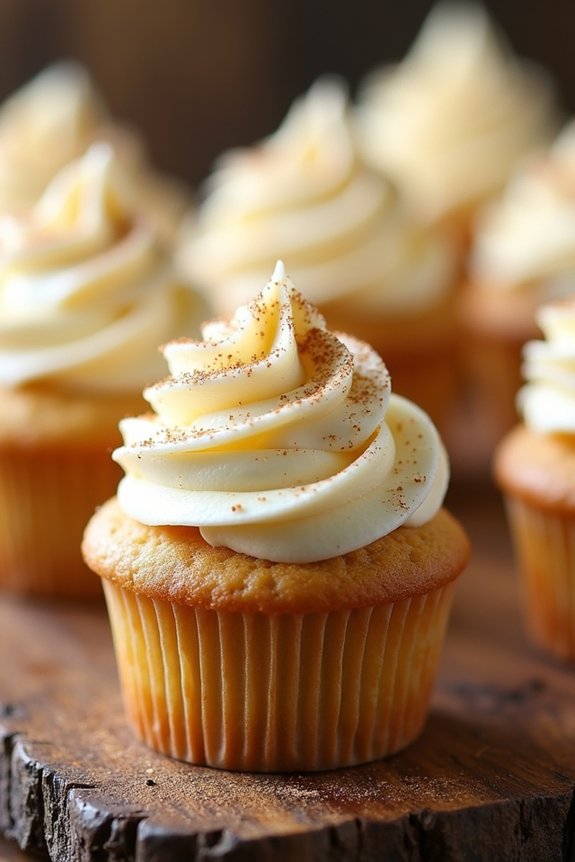 delightful holiday eggnog cupcakes