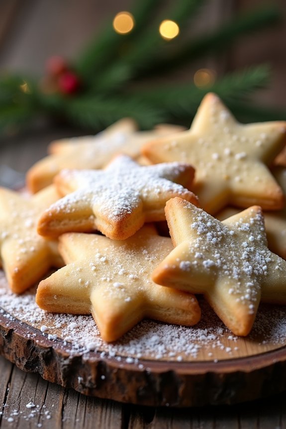delightful holiday shortbread cookies