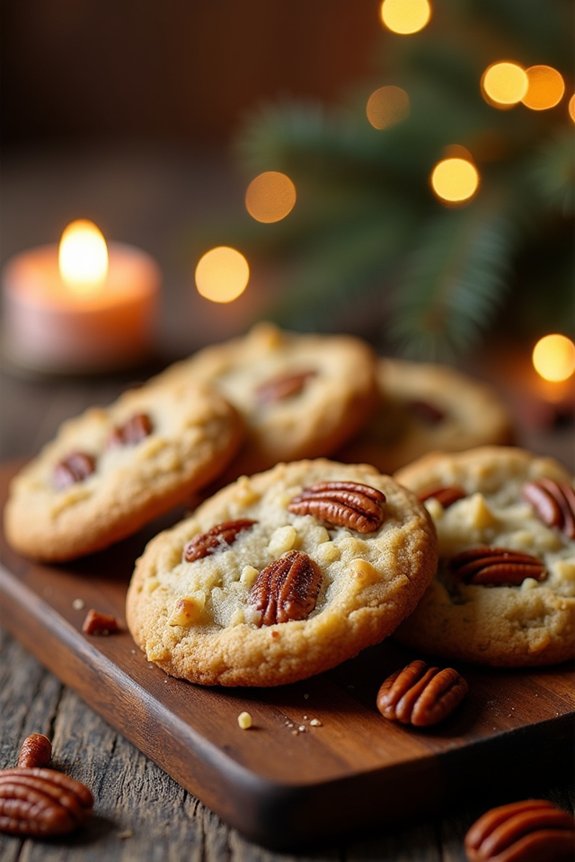 delightful maple pecan cookies