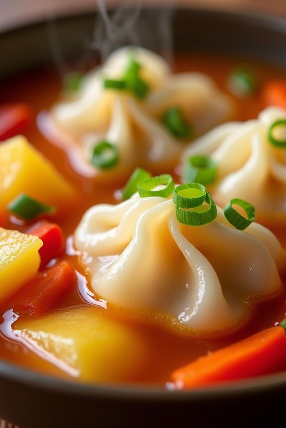 delightful sweet and sour soup