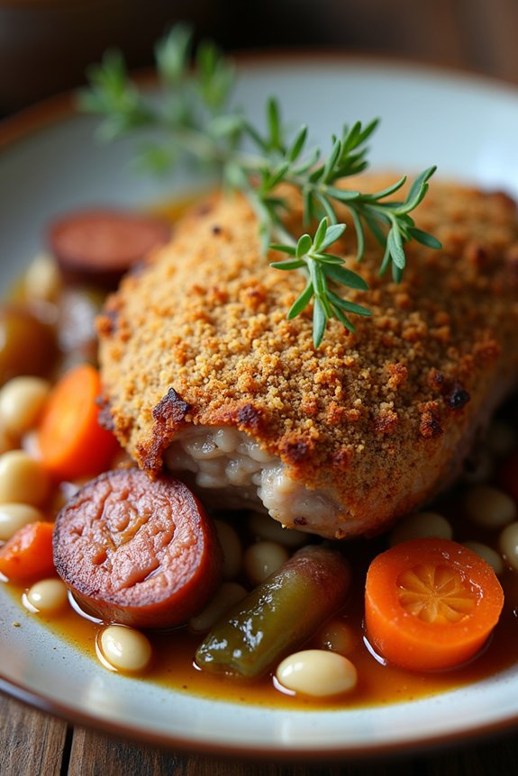duck cassoulet recipe details