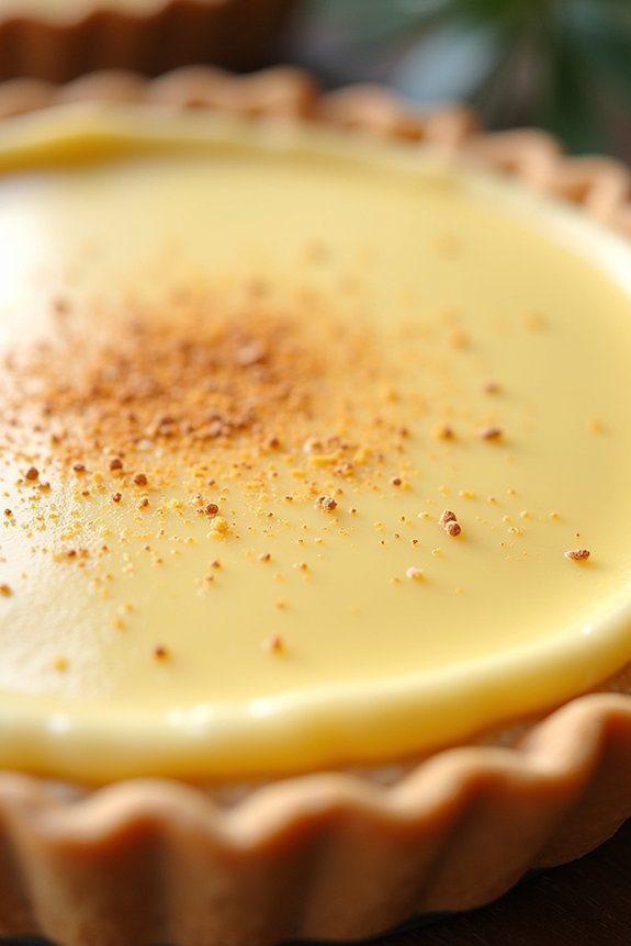 eggnog custard pie recipe