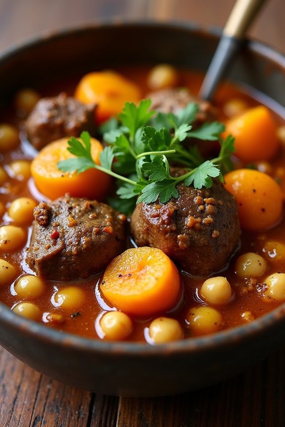 exotic moroccan lamb stew