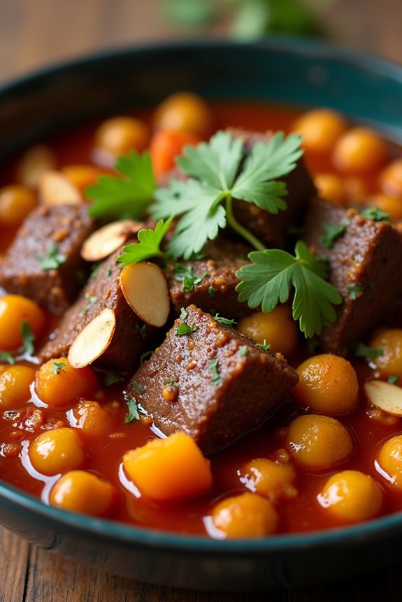 exotic sweet and spicy stew