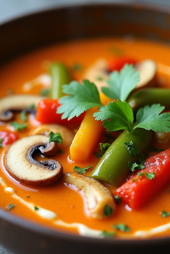 exotic thai coconut curry