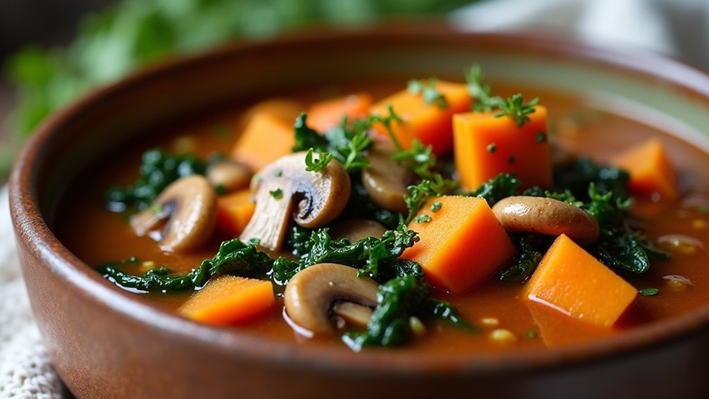 fall inspired sweet potato stew