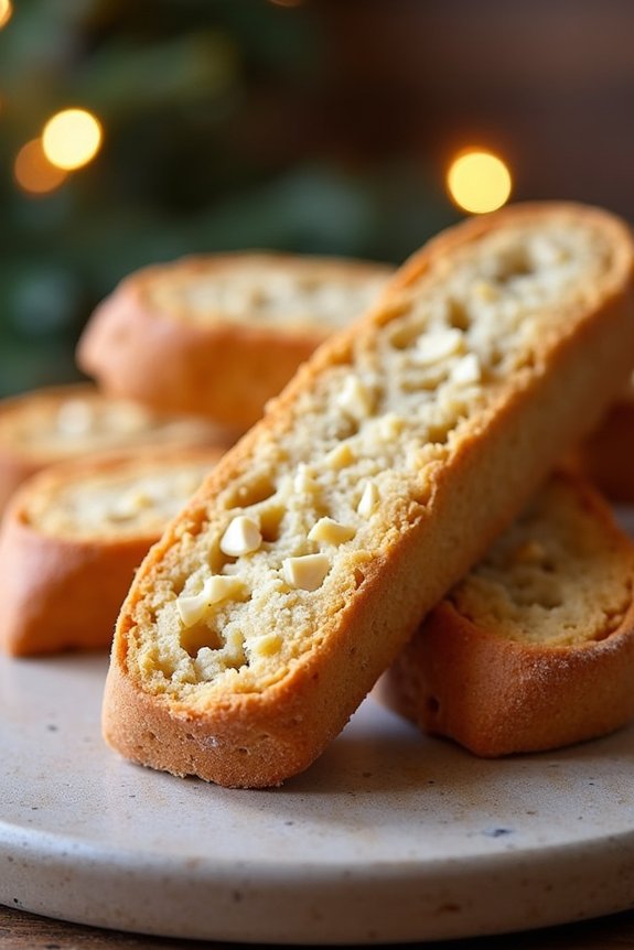 festive almond biscotti recipe