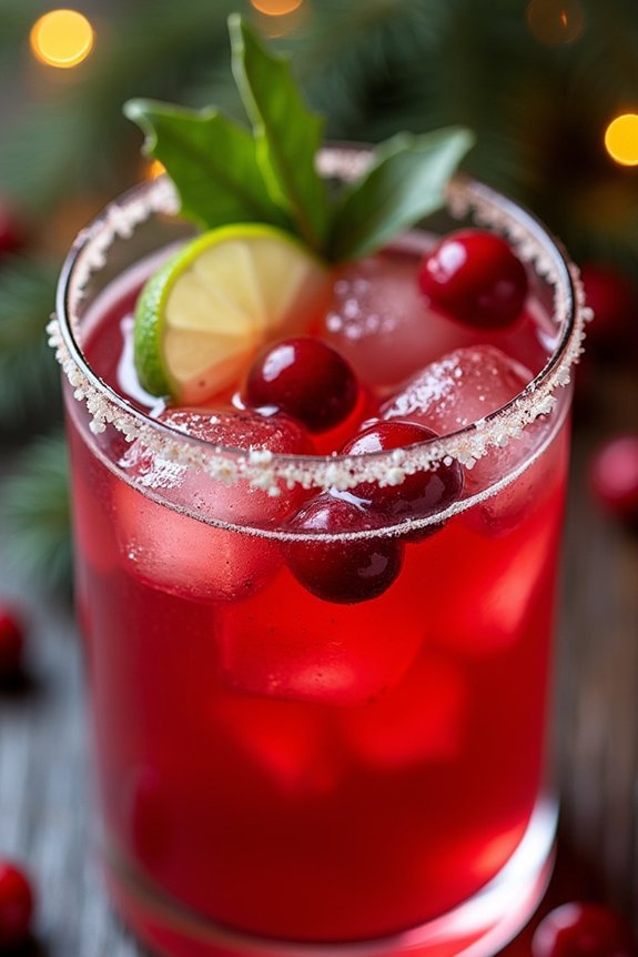 festive champagne margarita recipe