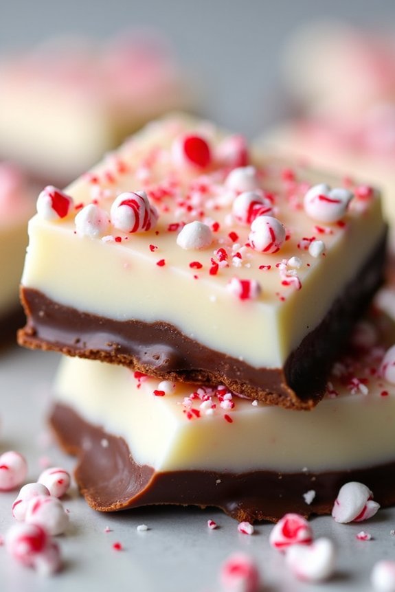 festive chocolate peppermint delight