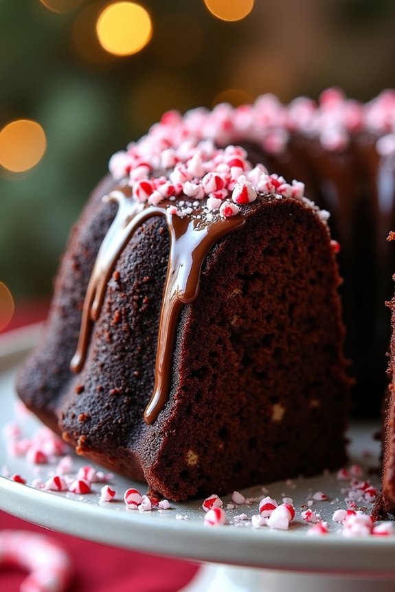 festive chocolate peppermint delight
