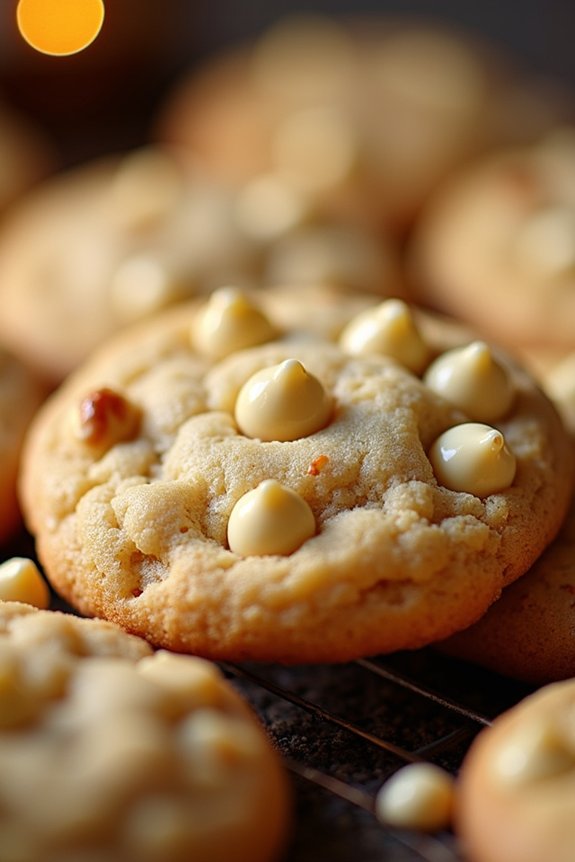 festive creamy nutty cookies