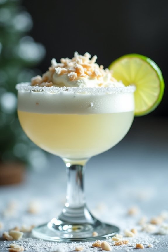 festive frozen cocktail delight
