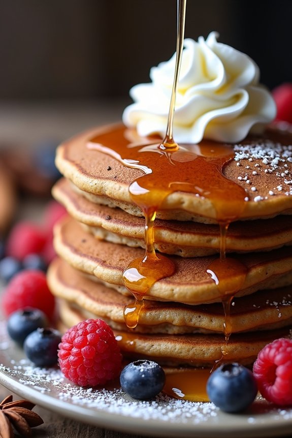 festive gingerbread pancake recipe