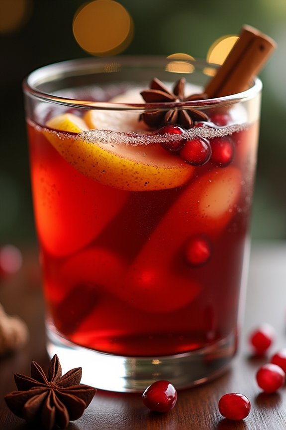 festive gingerbread sangria recipe