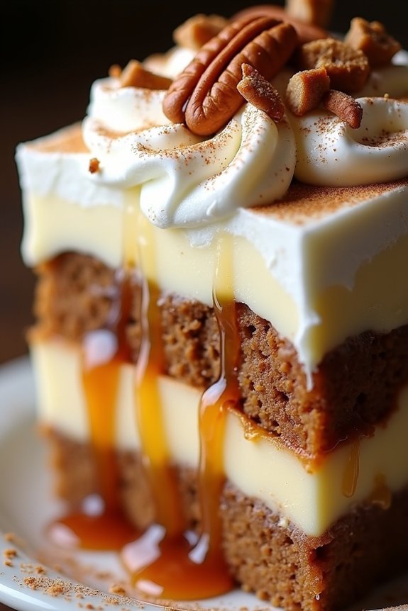 festive gingerbread trifle delight