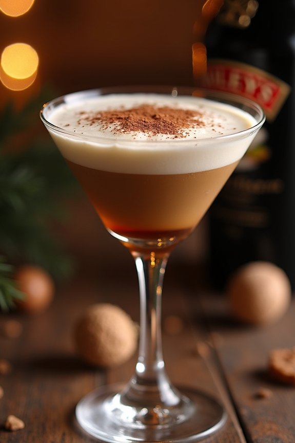 festive hazelnut espresso martini
