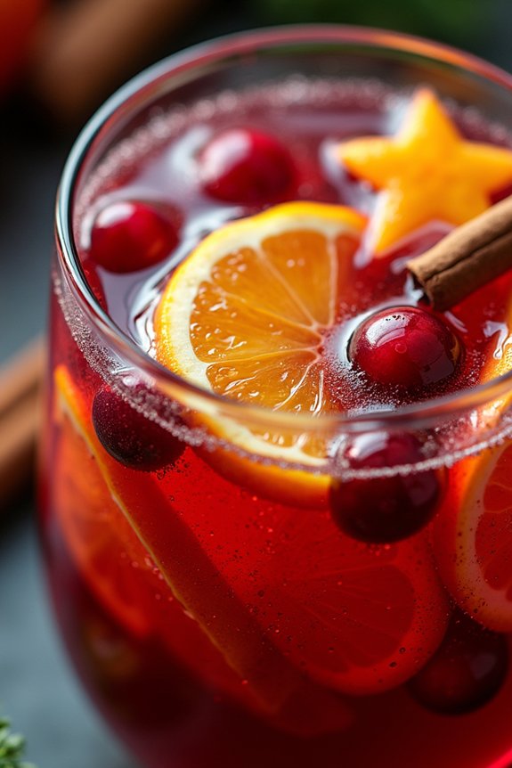 festive holiday sangria recipe