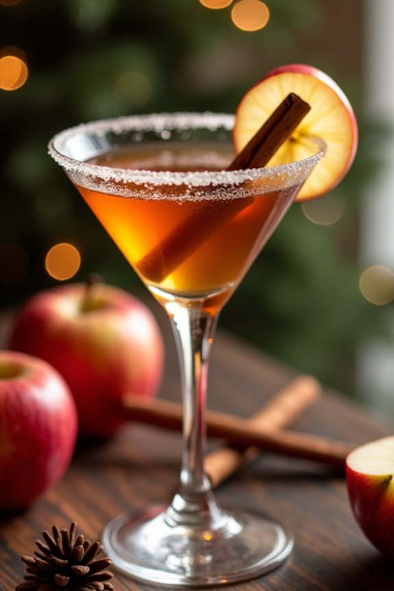 festive low sugar cocktail recipe