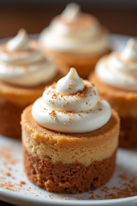 festive mini cheesecake delight